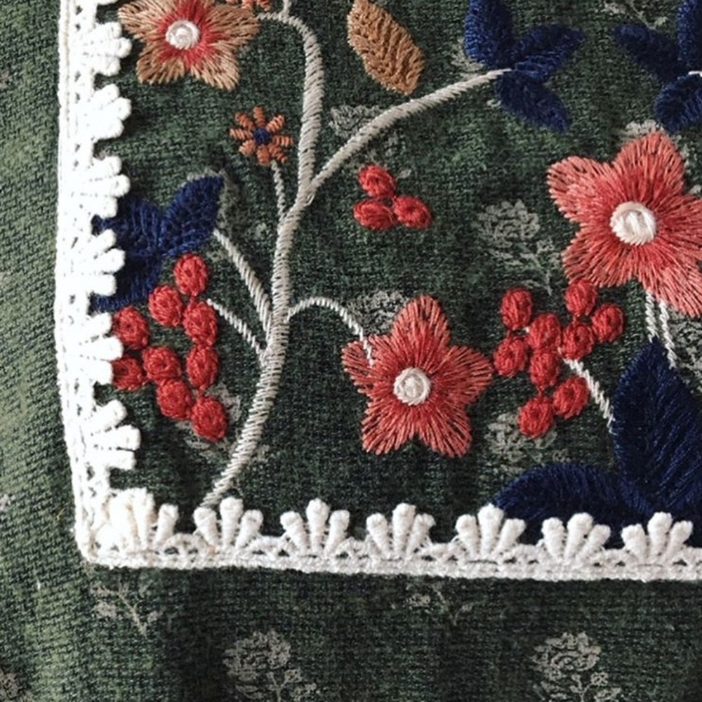Embroidered Cotton Dress - Picture 3 of 4